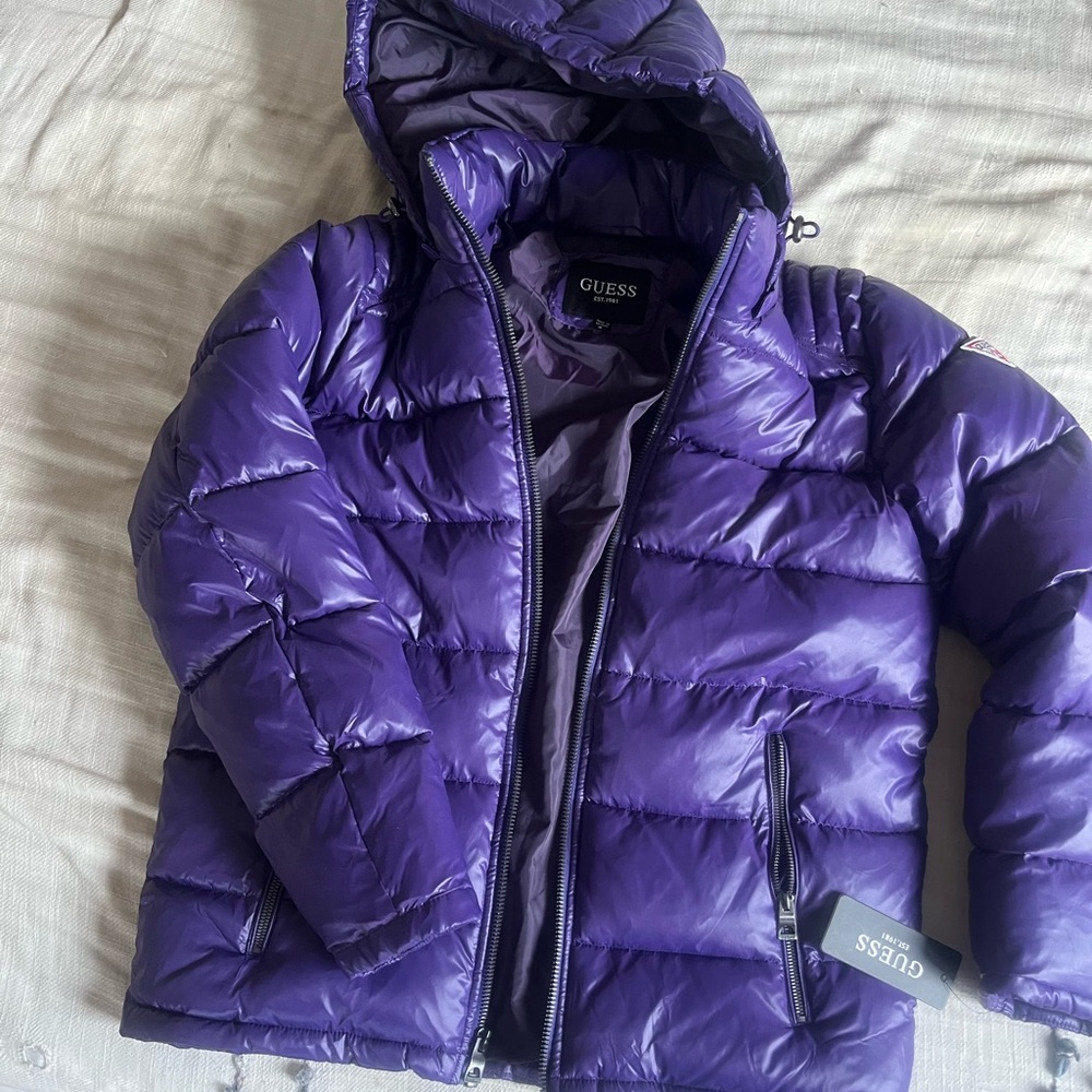 Purple Guess jacket